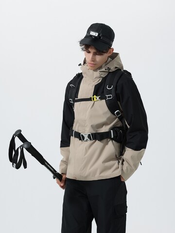 Youthup Outdoor jacket in Brown