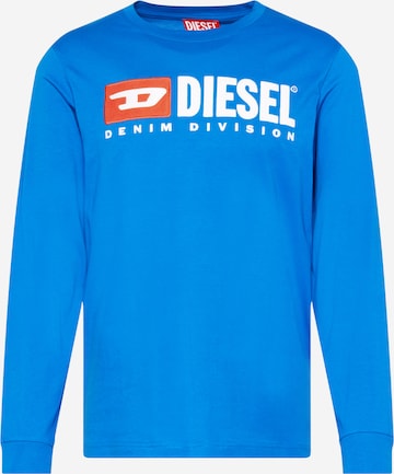 DIESEL - Camisa em azul: frente
