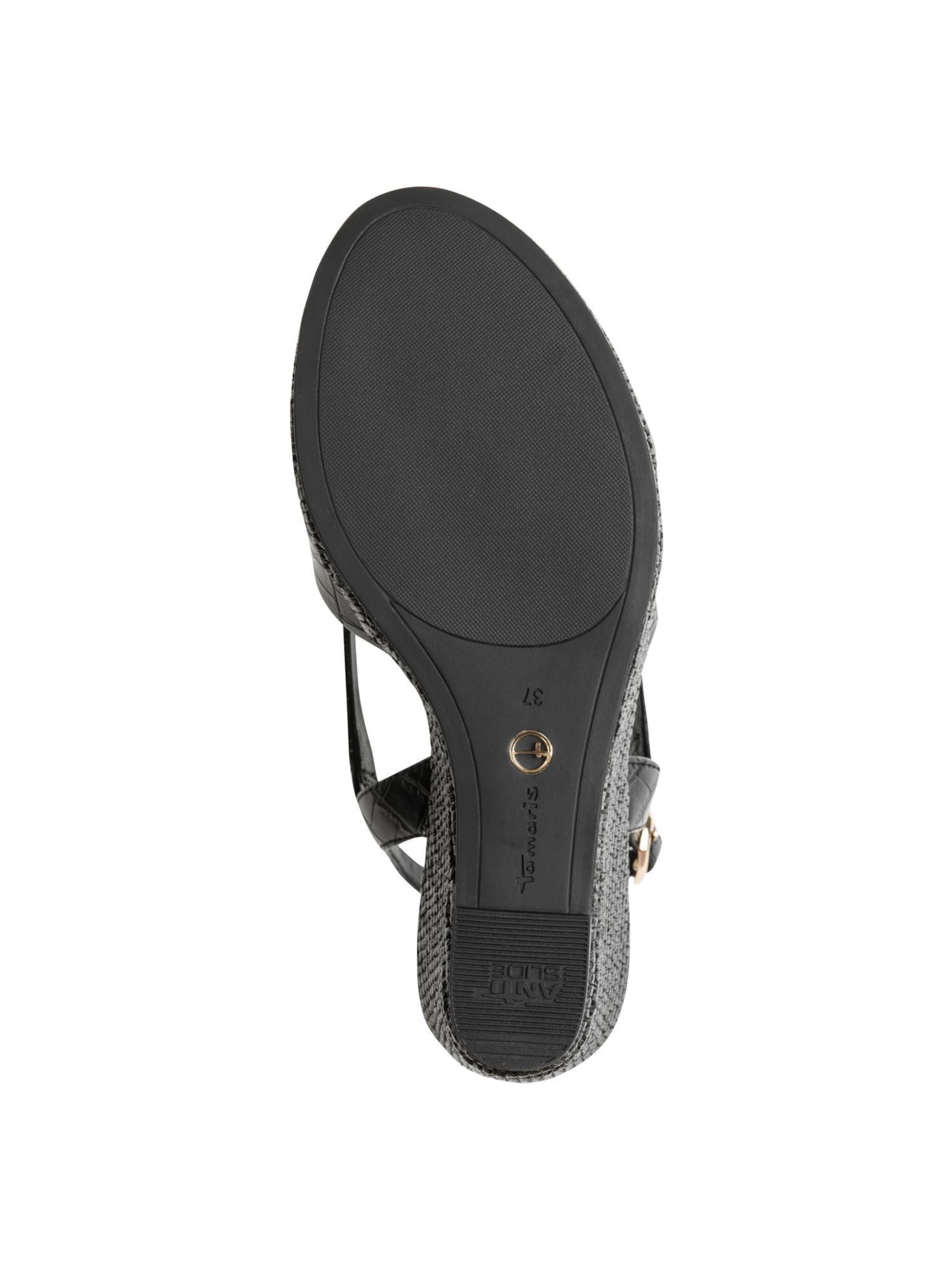 Sandales Tamaris en noir