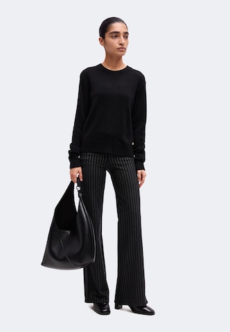 19V69 ITALIA - Jersey talla grande 'Losa' en negro