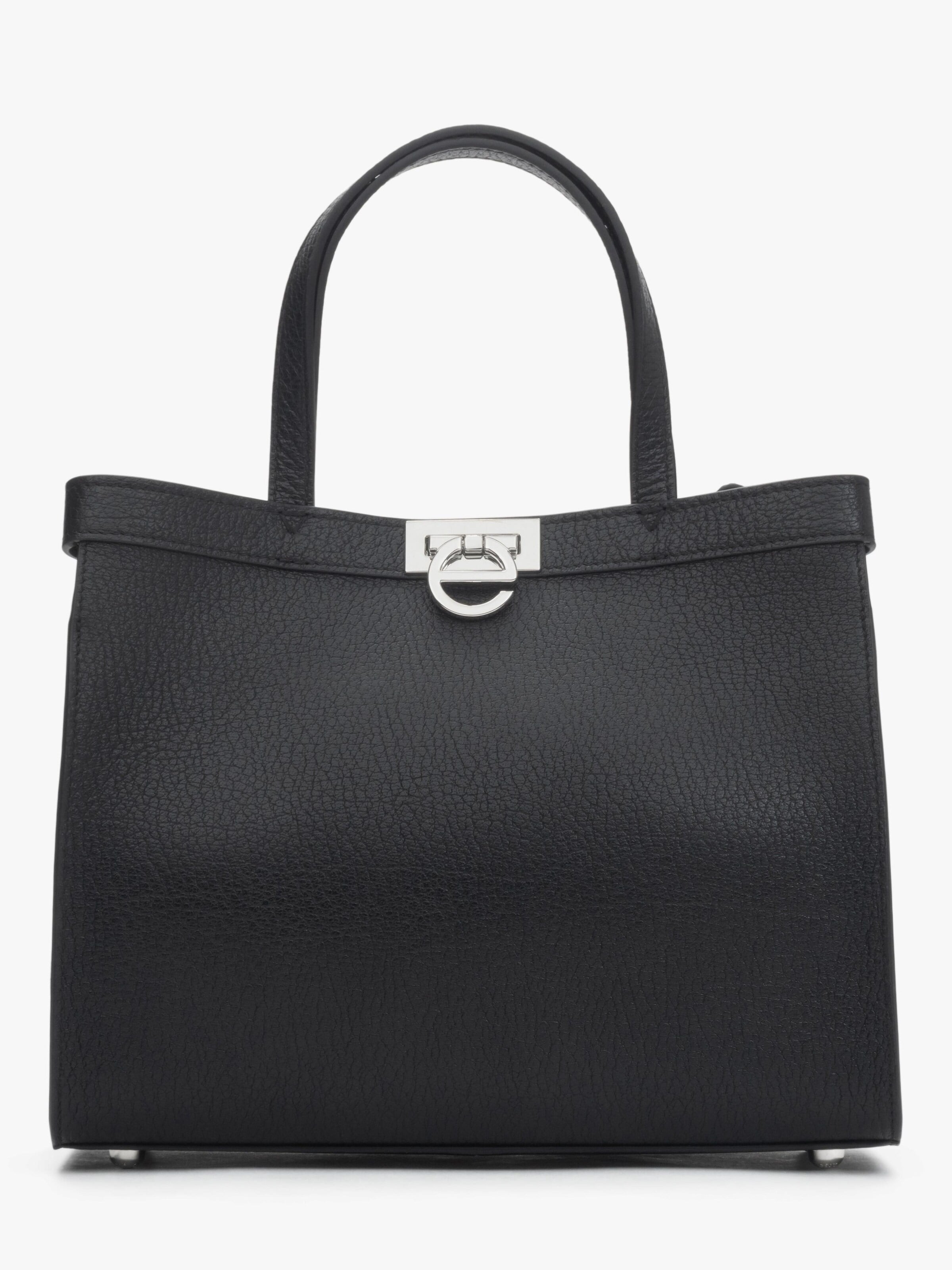 Estro Handbag '7737' in Black: front