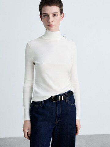 MANGO Shirts 'BETTY' i hvid: forside