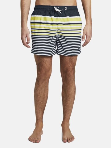 TOM TAILOR Board Shorts 'Madoc' in Blue: front