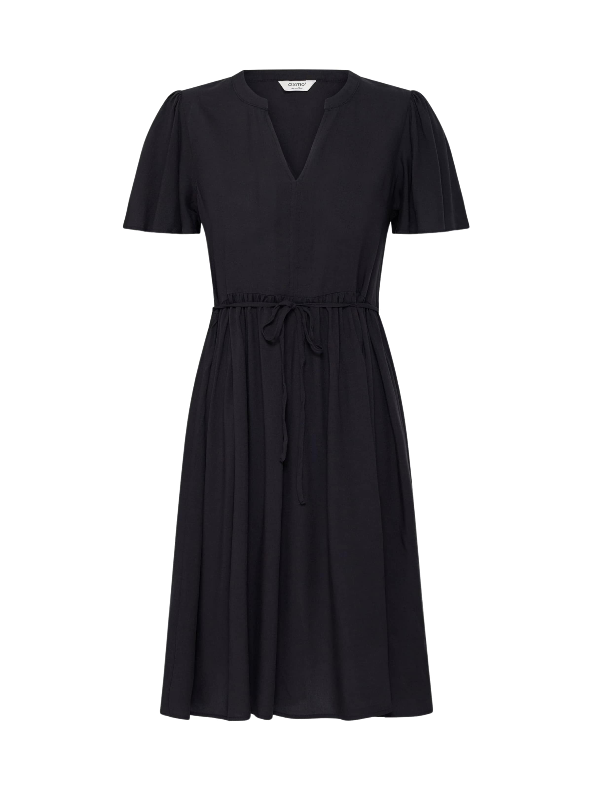 Oxmo Jurk ' OXNIlla ' in Zwart: voorkant