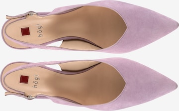 Högl Slingback Pumps 'Boulevard' in Purple