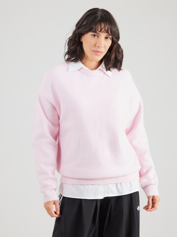 ADIDAS ORIGINALS Pulover 'Athletic Dept' | roza barva: sprednja stran