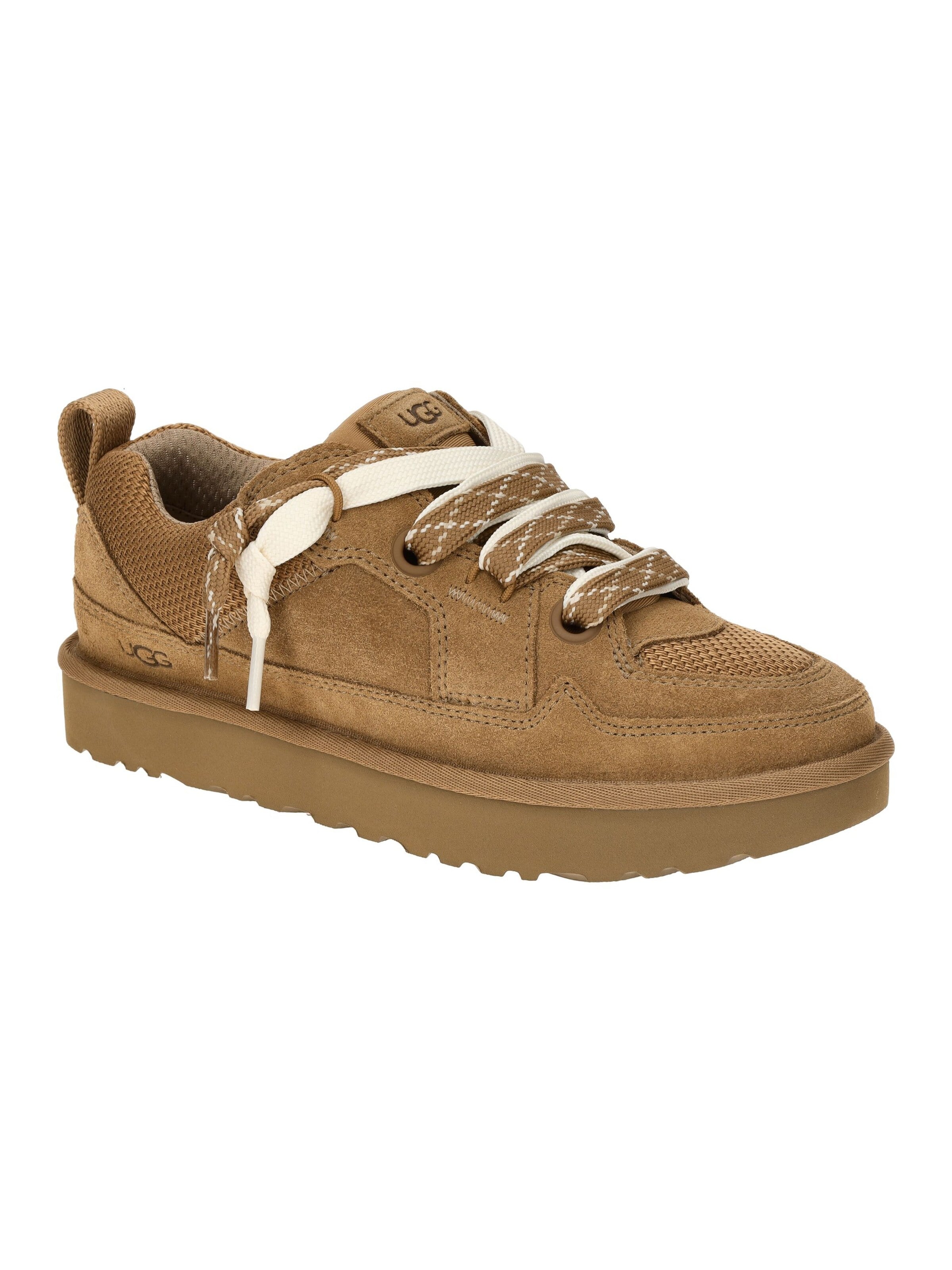 UGG Lace-Up Shoes in Brown: front