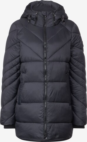 STREET ONE Winter Jacket in Blue: front