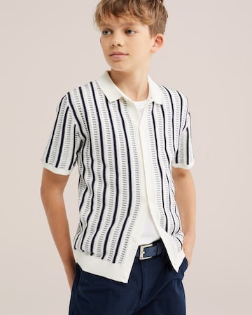 WE Fashion - Cárdigan en beige: frente