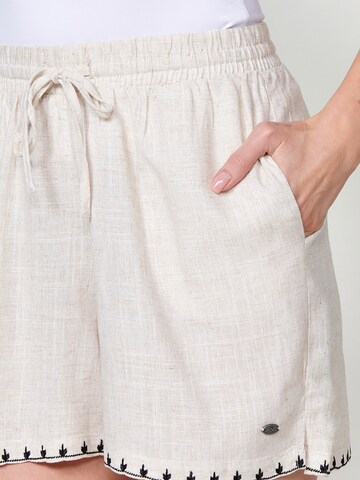 Regular Pantalon KOROSHI en blanc
