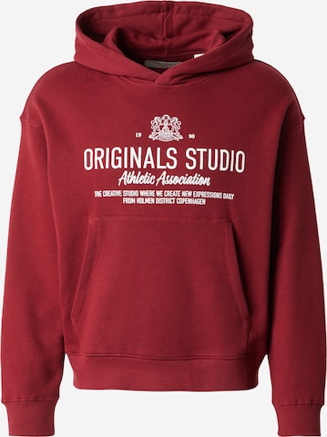 JACK & JONES Collegepaita 'JORCAMBRIDGE' värissä punainen: etupuoli