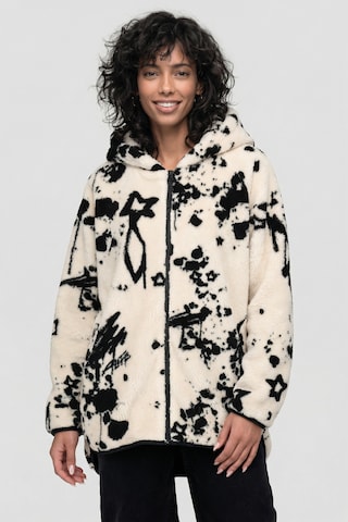 alife & kickin Флисовая куртка 'JacquelineAK T' в Бежевый: спереди