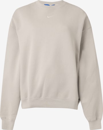 Nike Sportswear Свитшот 'Studio' в Бежевый: спереди