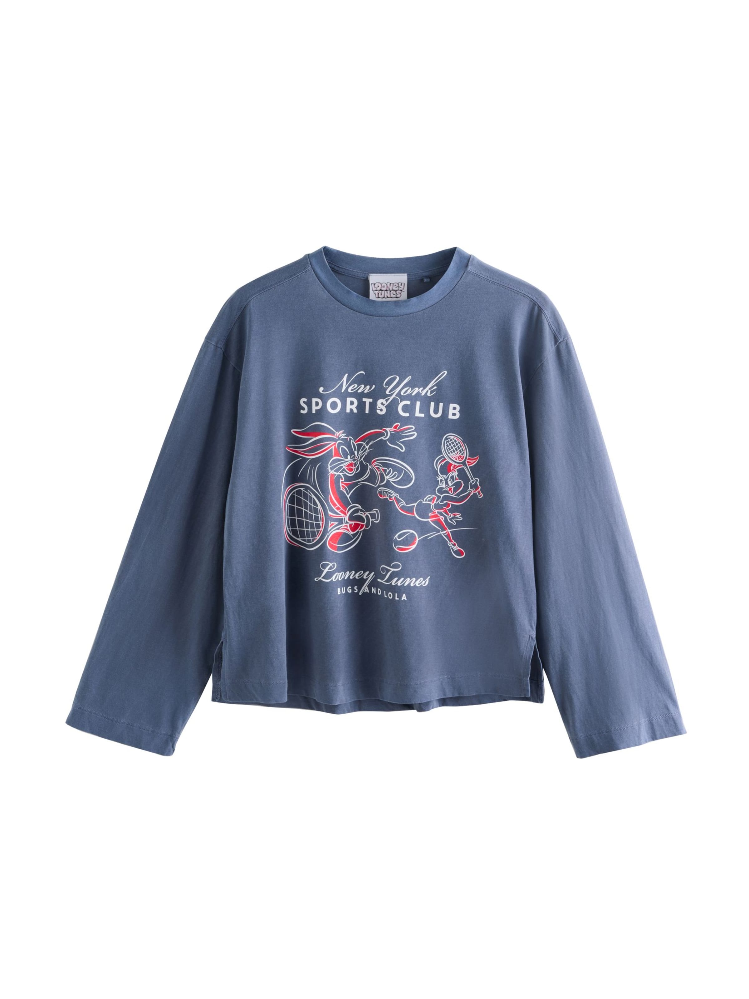 Next T-shirt 'Looney Tunes' en bleu marine / rouge / blanc, Vue avec produit