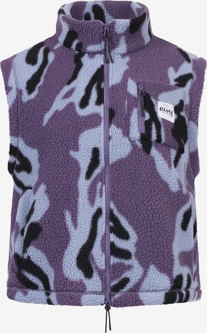 Gilet de sport Eivy en violet : devant