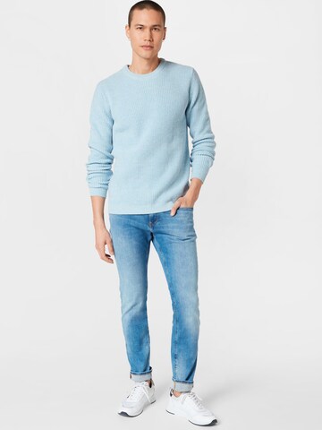 BRUUNS BAZAAR Sweater 'Van Luke' in Blue