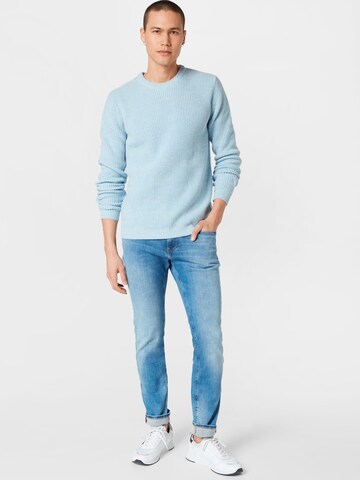 BRUUNS BAZAAR Pullover 'Van Luke' in Blau