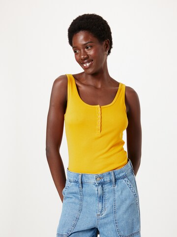 GAP - Top em amarelo: frente