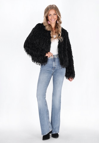 IZIA - Chaqueta de entretiempo 'Fashion Look' en negro