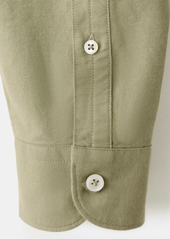 MANGO MAN Regular Fit Hemd in Grün