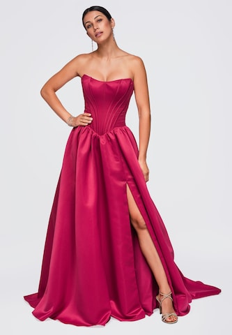Robe de soirée Ombre en rouge
