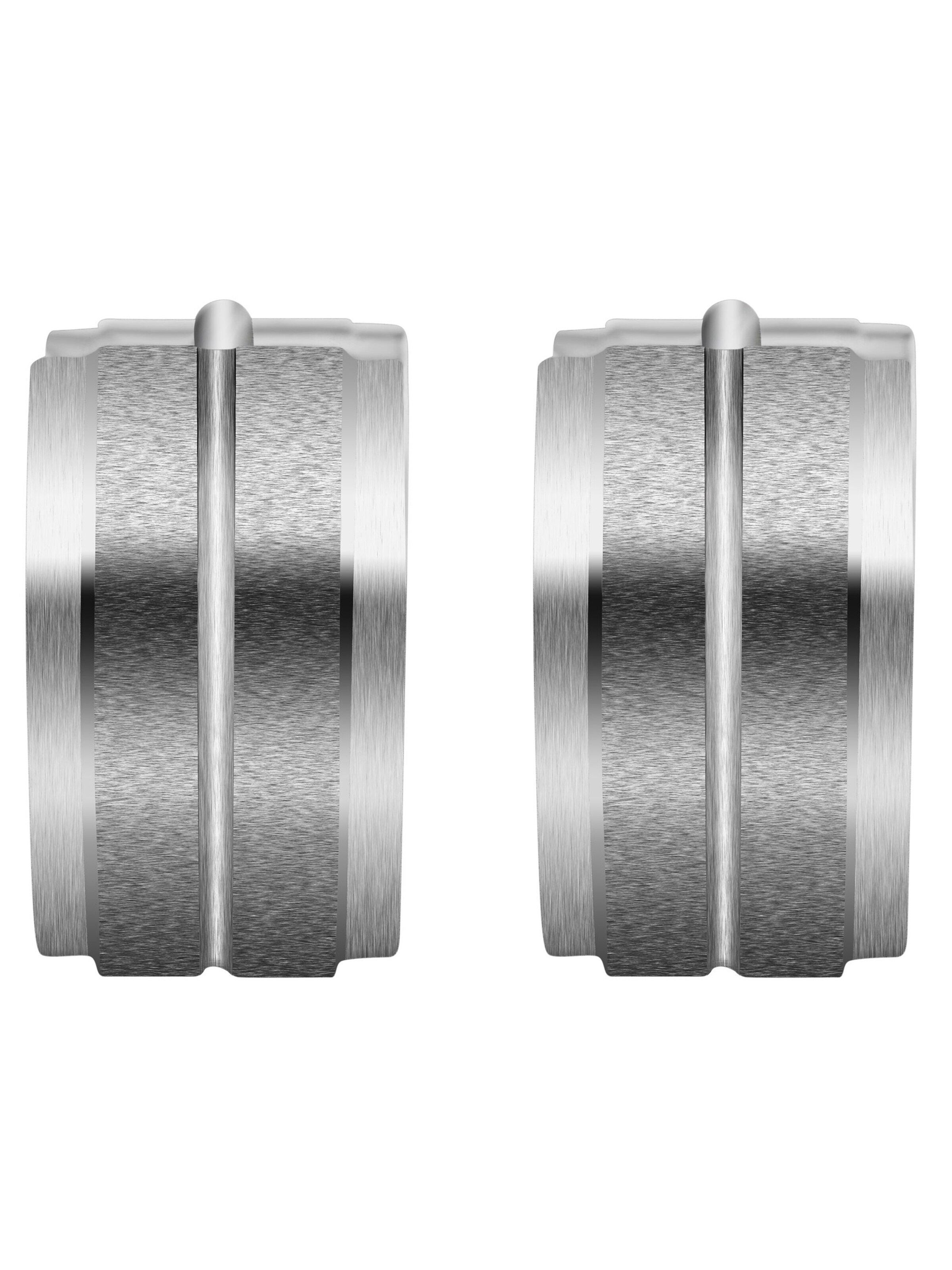 Akzent Earrings 'Kim, silberfarbig, langlebig' in Silver: front