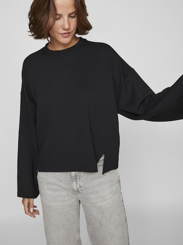 VILA Sweatshirt in Black