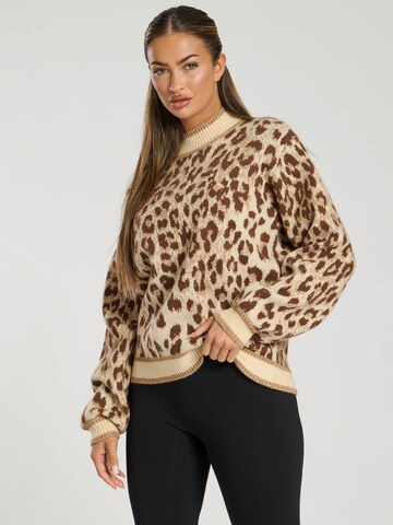 South Beach Sweater in Brown: front