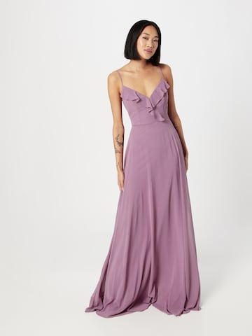 STAR NIGHT Evening dress in Purple: front