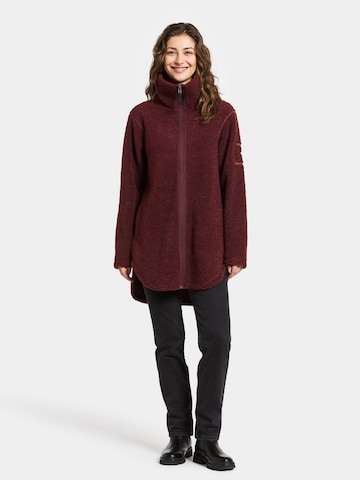 Veste en polaire 'UMI' Didriksons en rouge