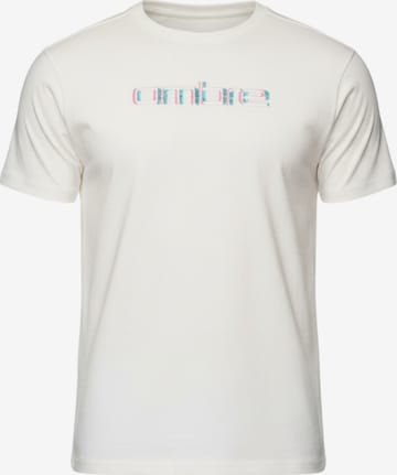 Ombre Shirt in White: front