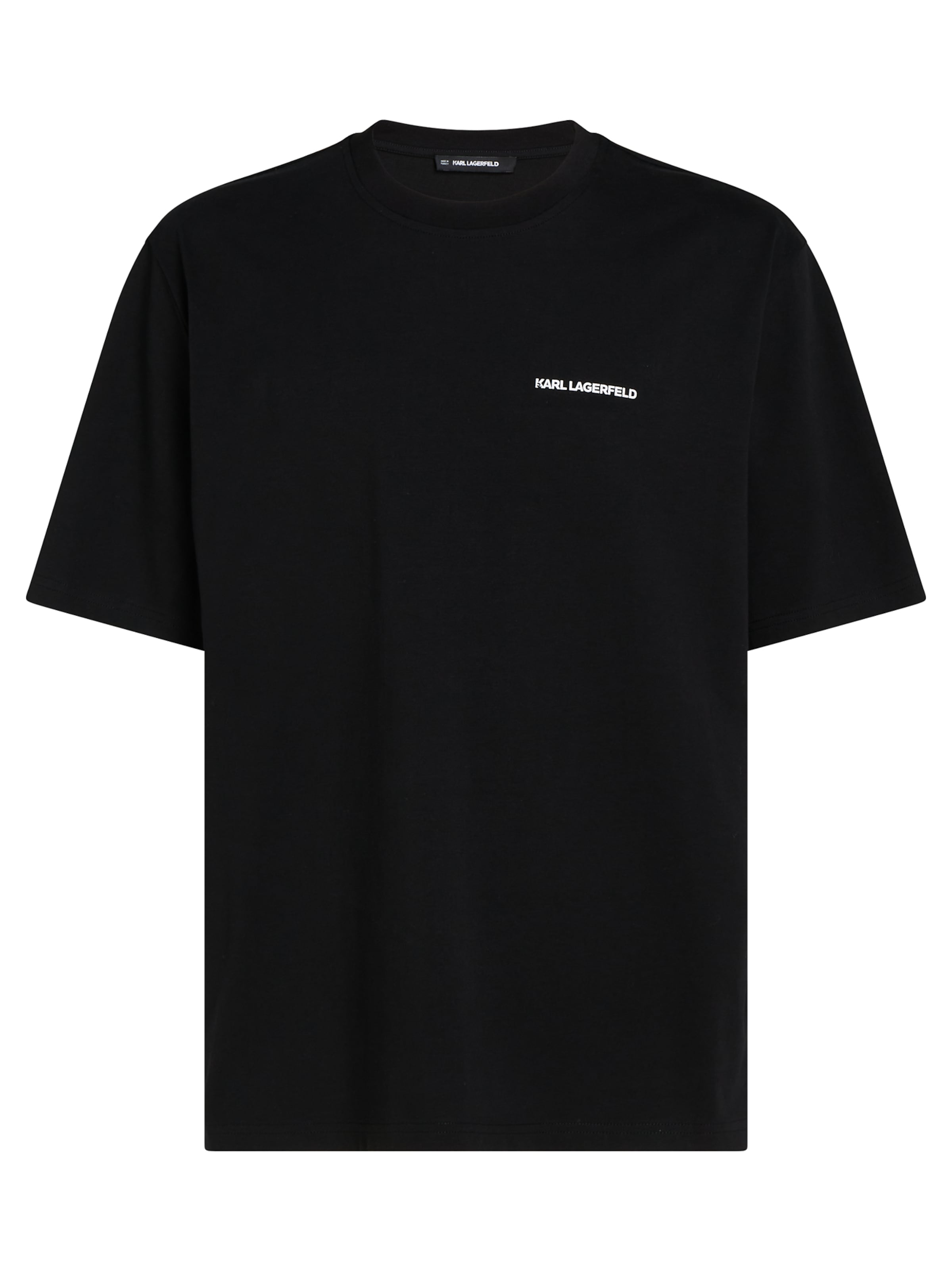 Karl Lagerfeld Shirt in Black: front