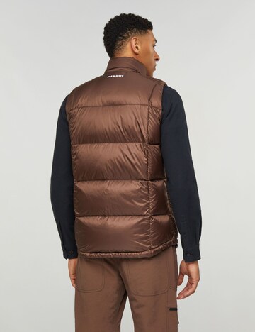 MAMMUT Weste  ‘Glacier Glow IN’ in Braun