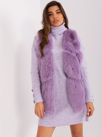 Madnezz House Weste 'KZ-2375.00P' in Lila: Vorderseite