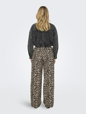 ONLY Regular Broek in Zwart