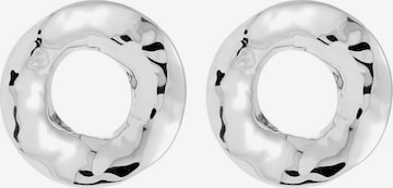 Boucles d'oreilles 'ORIA' Cala Rose en argent : devant