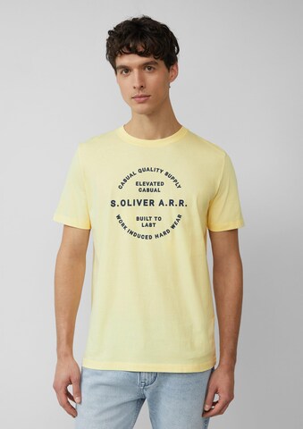 s.Oliver Shirt in Gelb: Vorderseite
