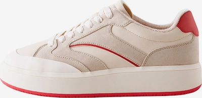 Next Zemie brīvā laika apavi 'Forever Comfort', krāsa - bēšs / sarkans / dabīgi balts, Preces skats