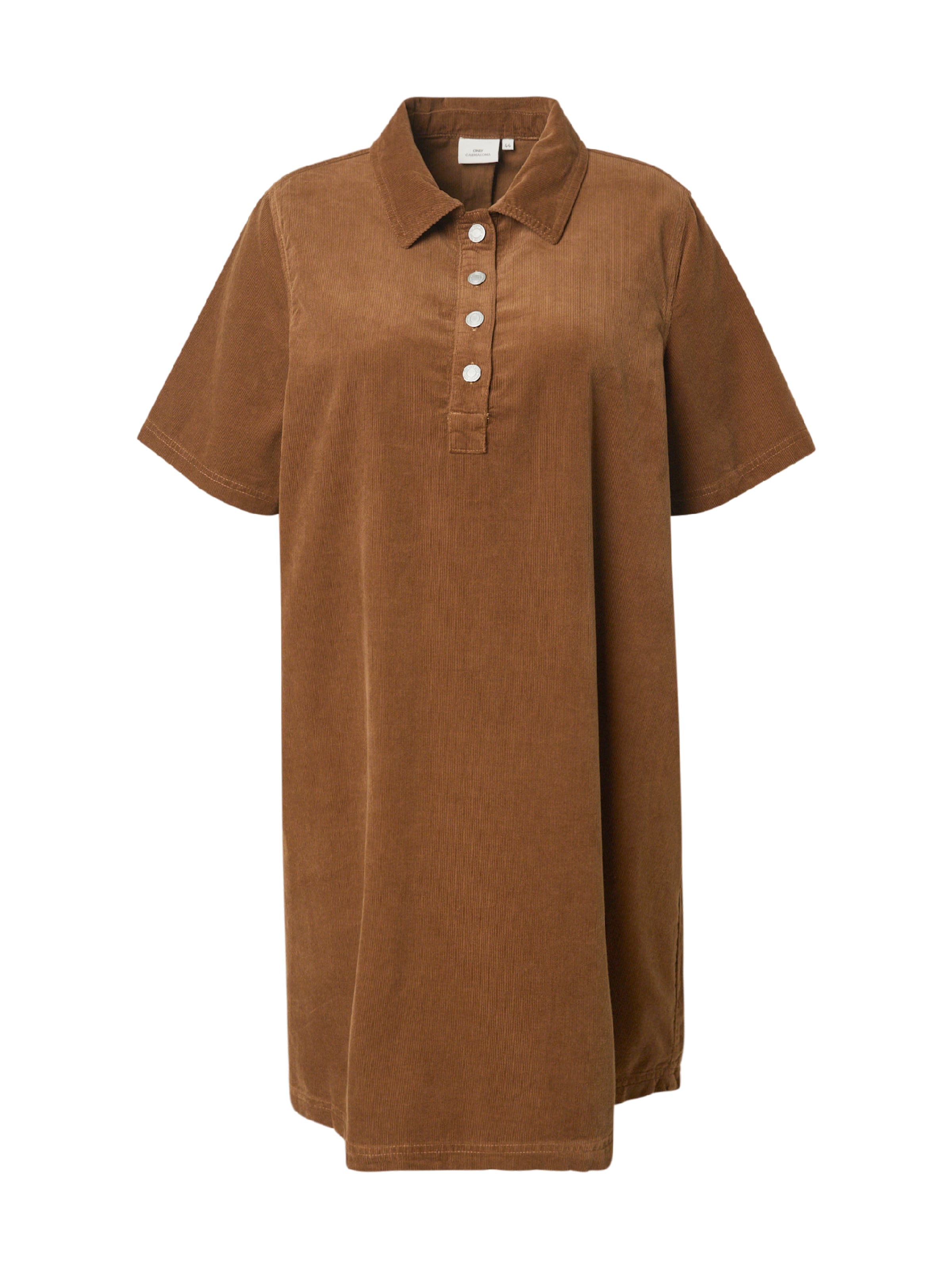 ONLY Carmakoma Рокля 'CARGRY-NESSA' в кафяво: отпред