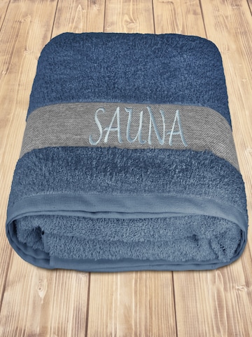 Lashuma Towel 'Lima' in Blue