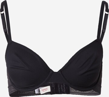 ESPRIT T-shirt Bra in Black: front