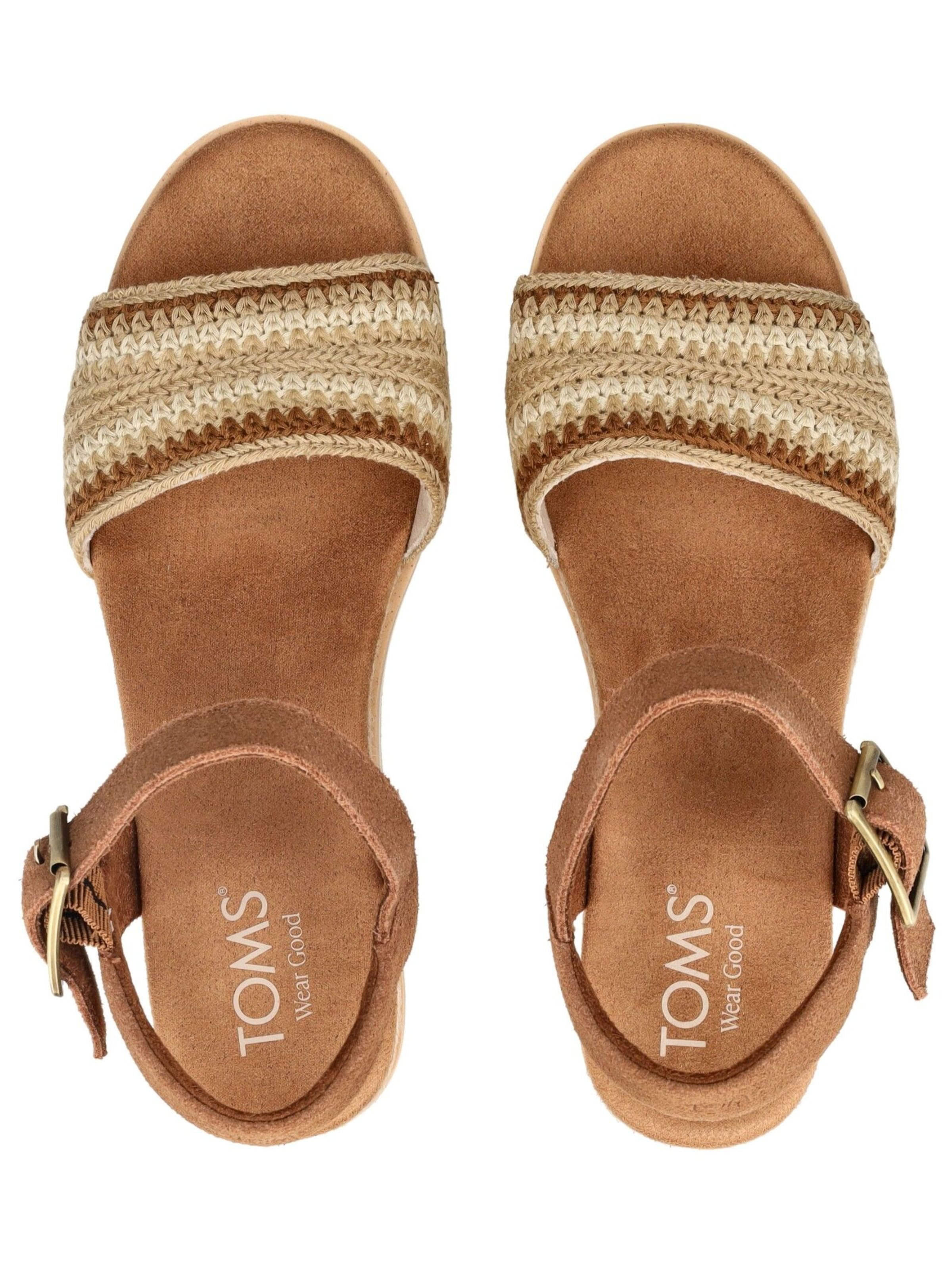 TOMS Strap sandal in Beige