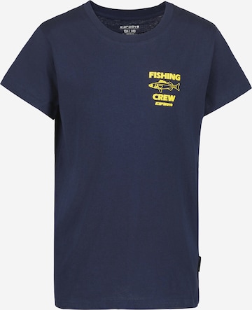 ICEPEAK Performance Shirt in Blue: front