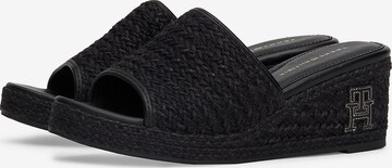 TOMMY HILFIGER Pantolette in Schwarz