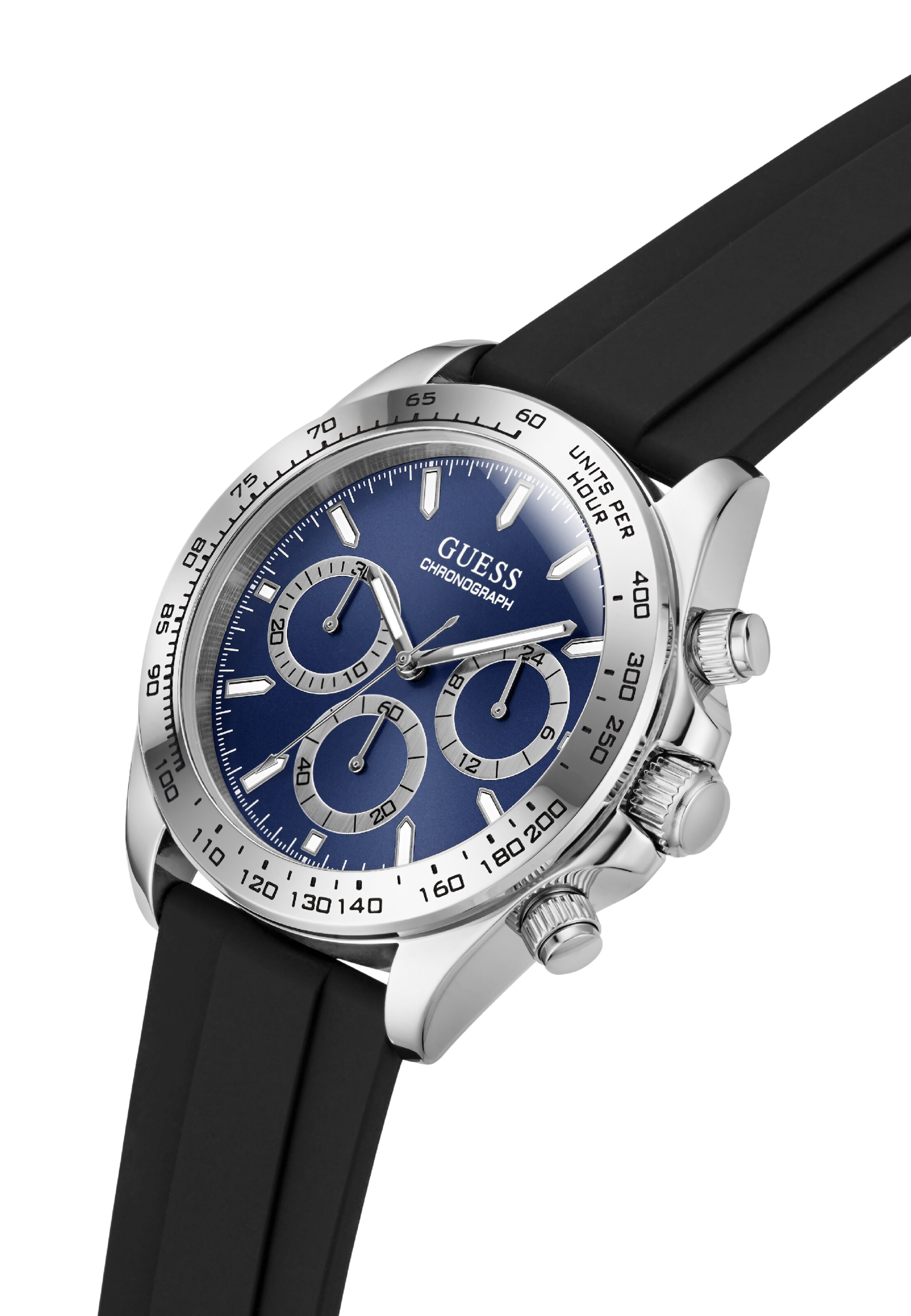 Orologio analogico ' ARTHUR ' di GUESS in argento
