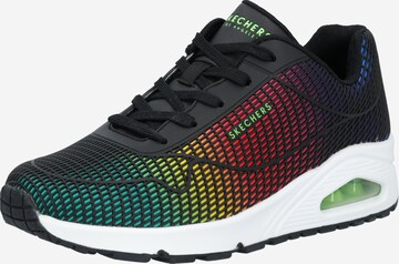 SKECHERS Sneakers laag 'Uno' in Gemengde kleuren: voorkant