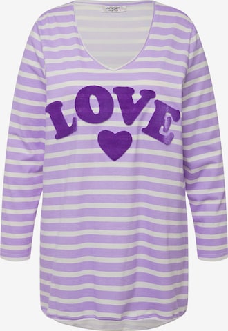 T-shirt Angel of Style en violet : devant