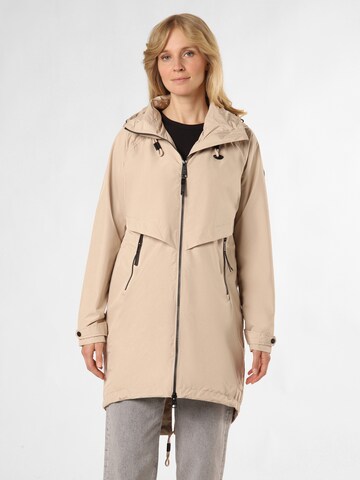 Ragwear Between-Seasons Coat 'Frodik' in Beige: front