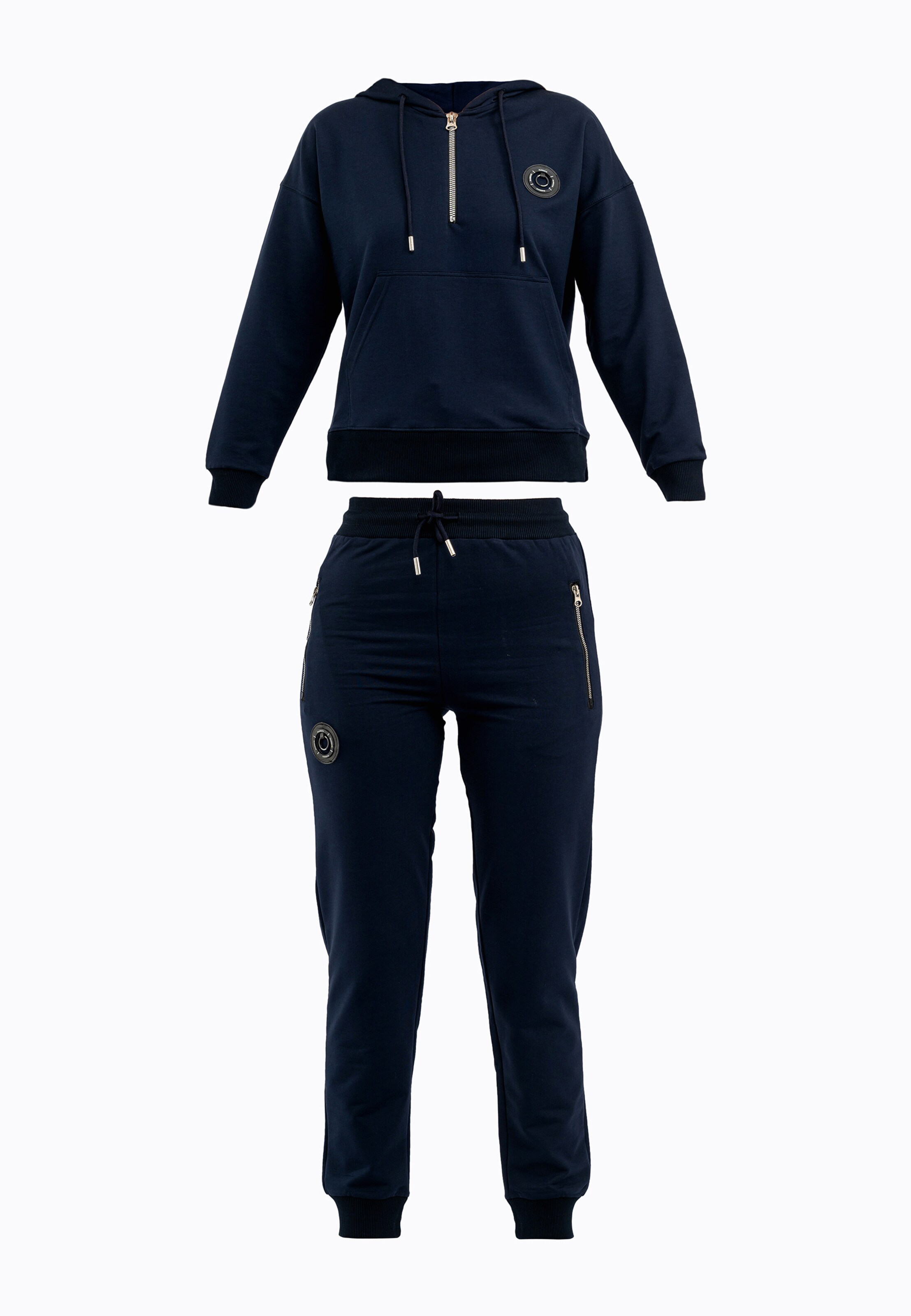 Survêtement Tom Barron en bleu : devant