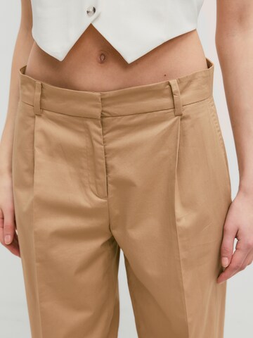 EDITED Regular Trousers 'Saylor' in Brown